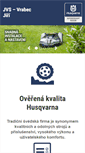 Mobile Screenshot of jvs-hk.cz